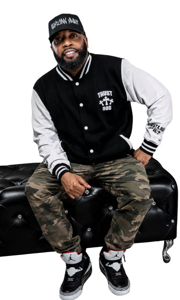 HS 5 panel Snapback All Black
