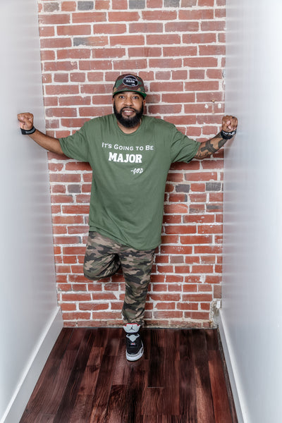 Major Military Green Unisex Tee (S-5XL)