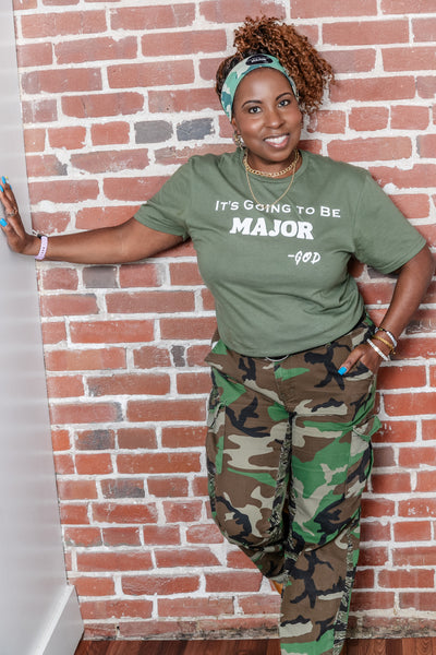 Major Military Green Unisex Tee (S-5XL)