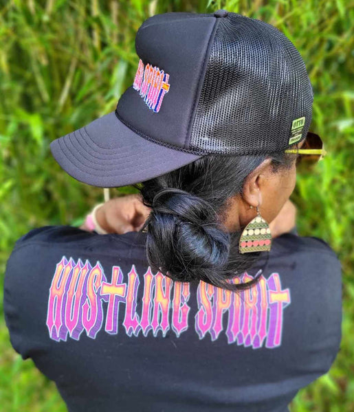 HS KING FONT Foam Trucker Hat