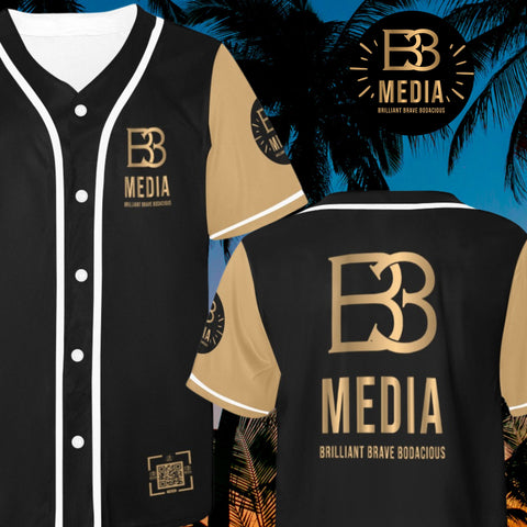 B3 MEDIA Baseball Jersey