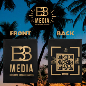 B3 MEDIA Passport Holder