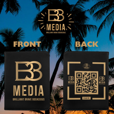 B3 MEDIA Passport Holder