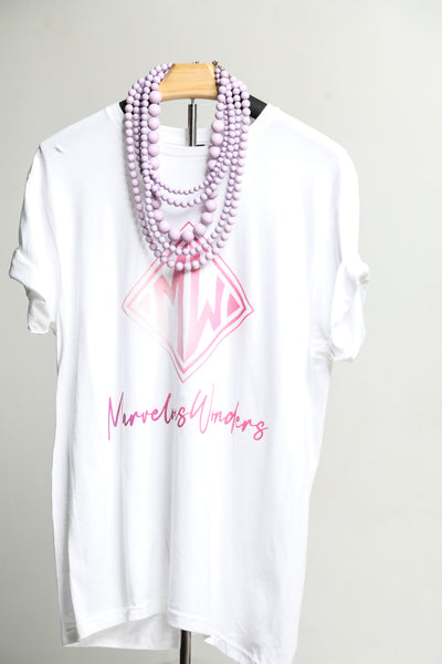 Marvelous Wonders Unisex White T-Shirt