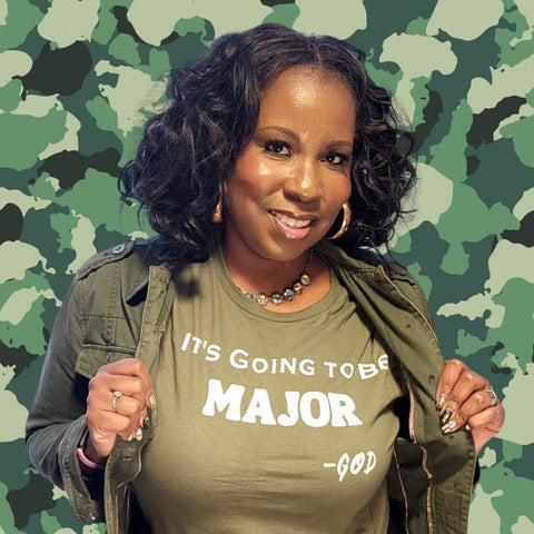 Major Military Green Unisex Tee (S-5XL)