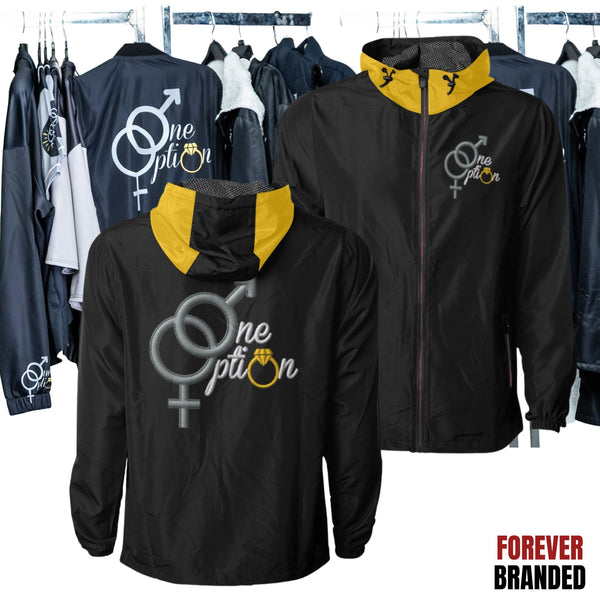 One Option Unisex Windbreaker