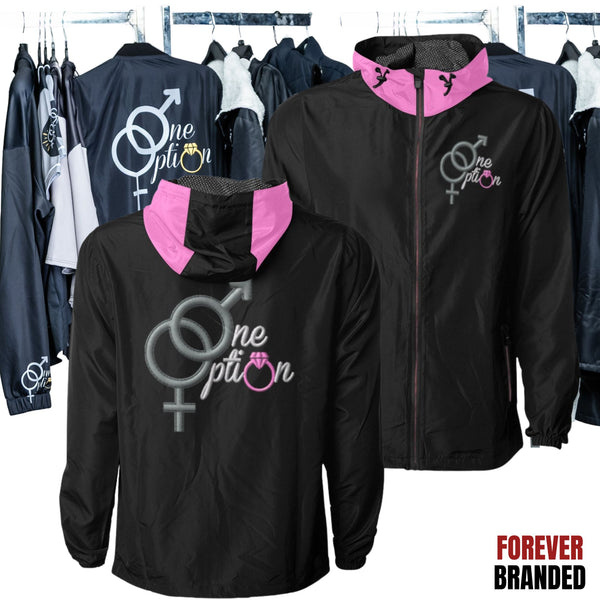 One Option Unisex Windbreaker