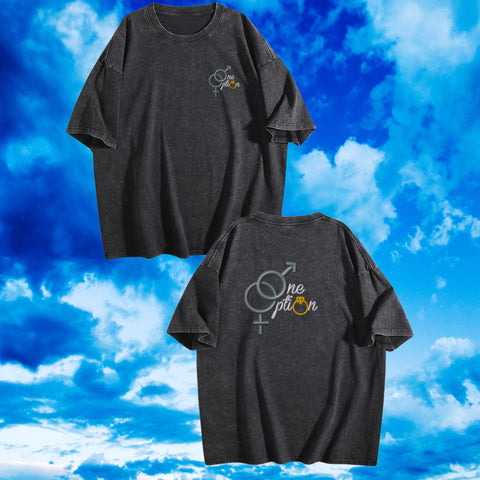 One Option Vintage Wash Tee