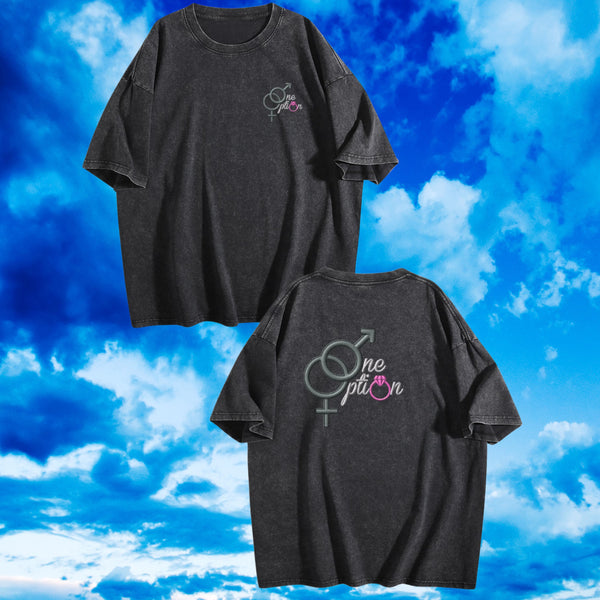 One Option Vintage Wash Tee