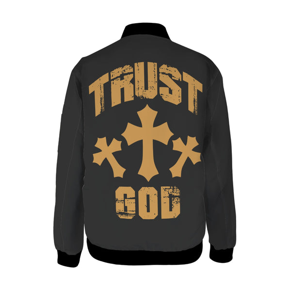 TRUST GOD Bomber Jacket