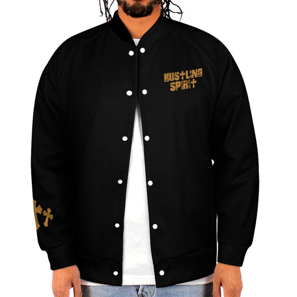 TRUST GOD Button-Up Jacket