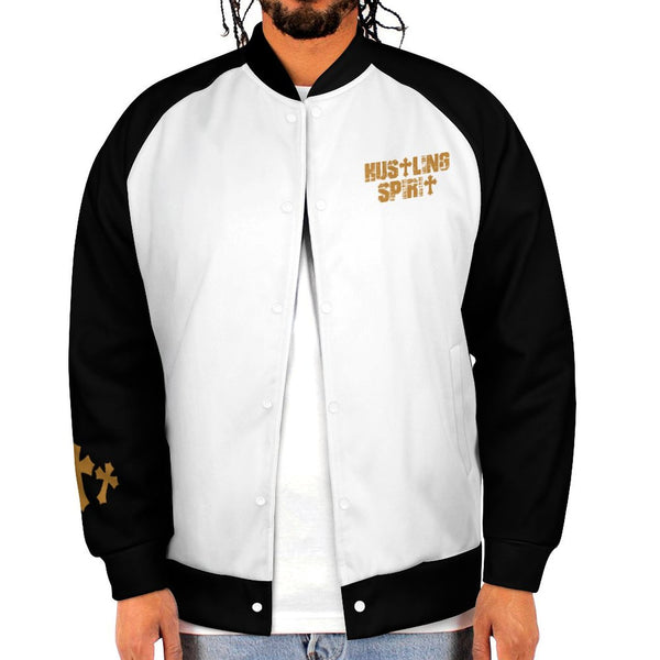 TRUST GOD Button-Up Jacket