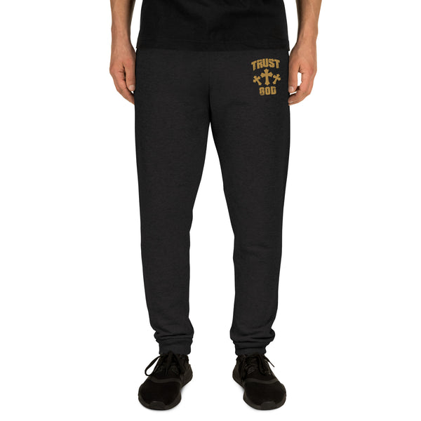TRUST GOD Essential Joggers
