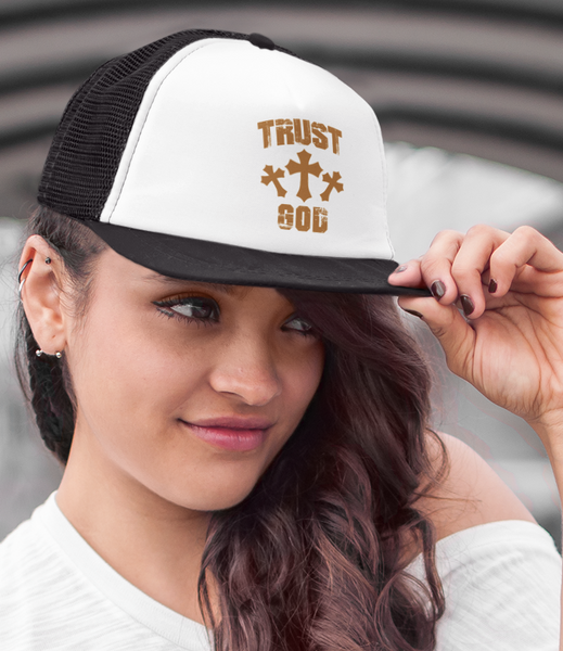 TRUST GOD Foam trucker snapback