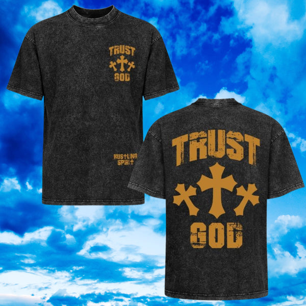 TRUST GOD Vintage Wash Tee