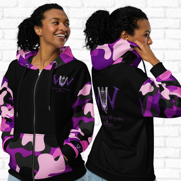 VWV Premium Full Color Zip Up Hoodie