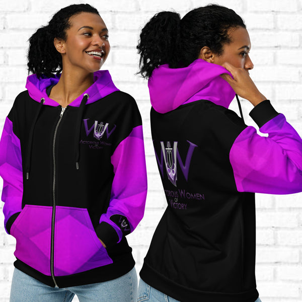 VWV Premium Full Color Zip Up Hoodie