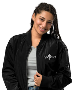 Victory Essential Premium recycled bomber jacket (XS-3XL)