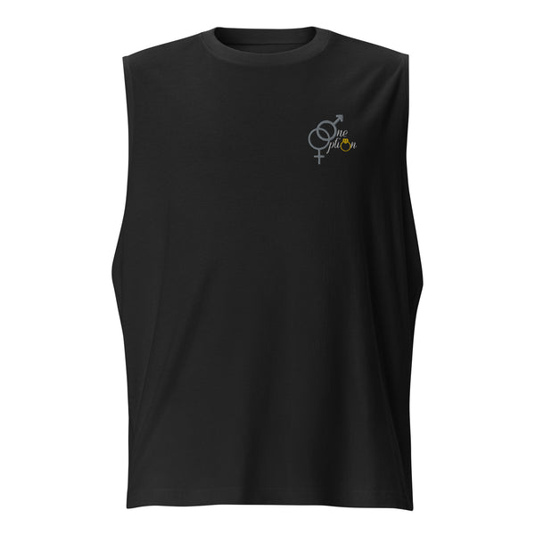 One Option Embroidered Muscle Shirt