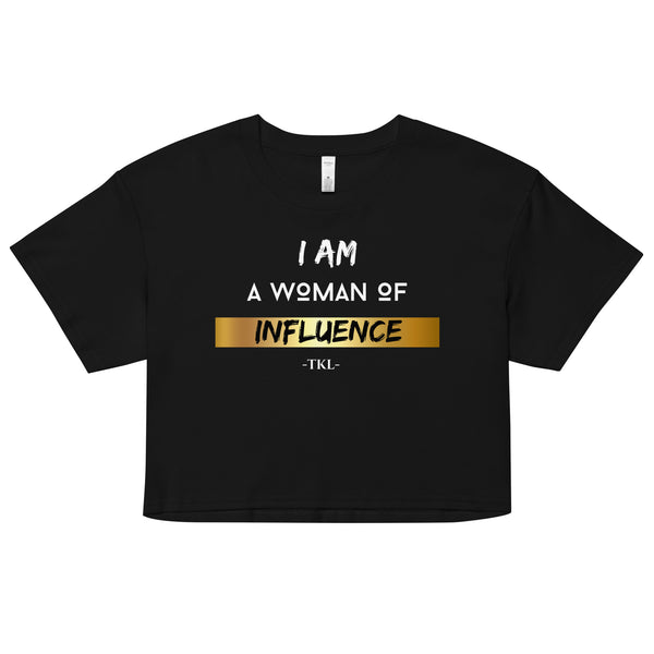 "I AM" Women’s crop Top