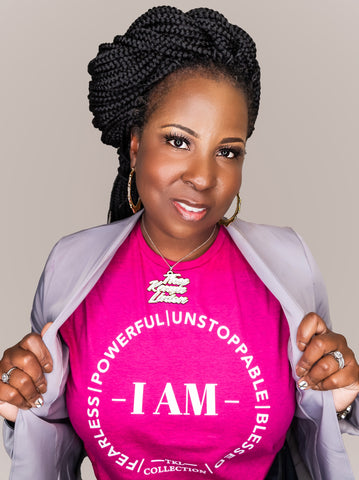 "I AM" Limited-Edition PINK T-Shirt (S-5XL)