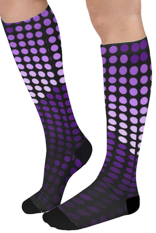 Purple Female Knee High Socks (Qty 1)