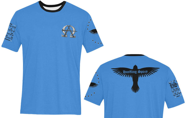AΩ Alpha Omega Fearless Flag Unisex All-Over Crew Neck Tee