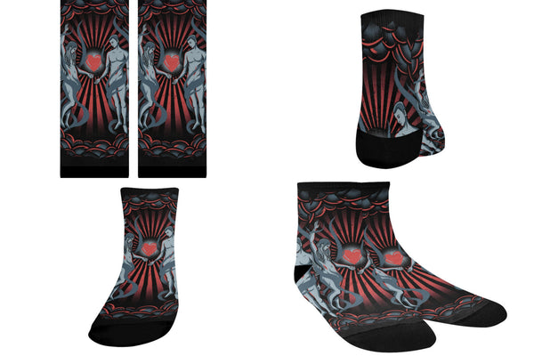 Bone of my Bones Quarter Socks (1 Pair)