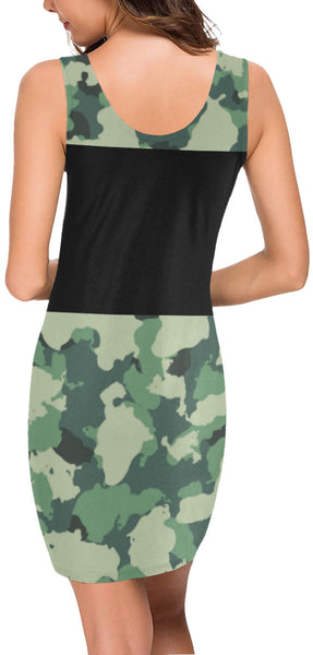 Raven Camo Dress