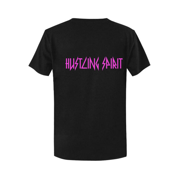 Fearless Lion Hot Pink Unisex T-Shirts