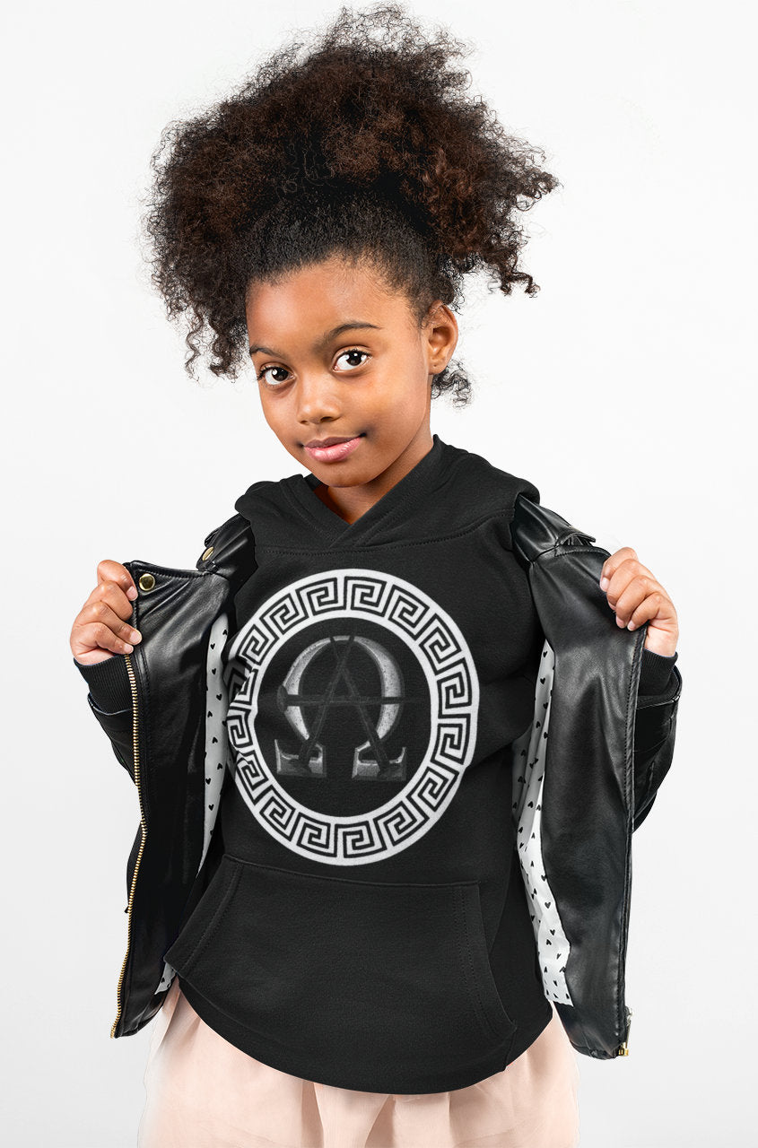 Alpha Omega Unisex Kid Hoodie