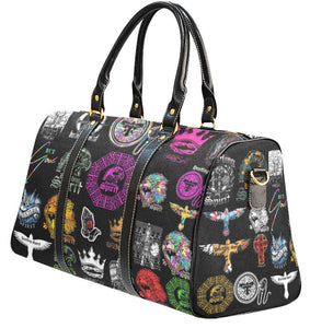 HS Limited Edition All Over Stickers Weekender Travel Bag (Lrg)