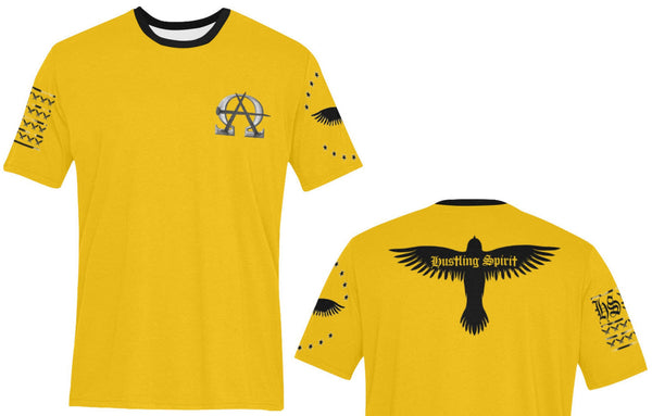 AΩ Alpha Omega Fearless Flag Unisex All-Over Crew Neck Tee