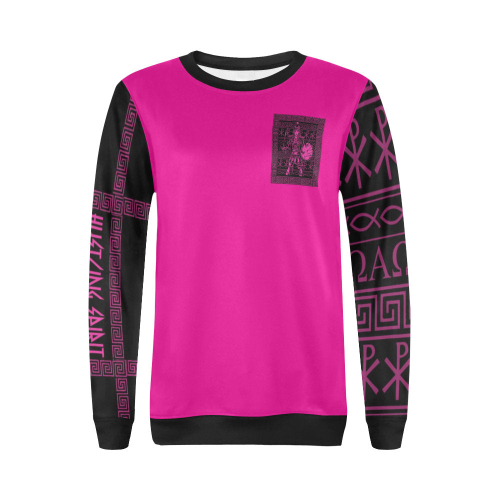 Warrior Spirit Pink (Female Sweatshirt)