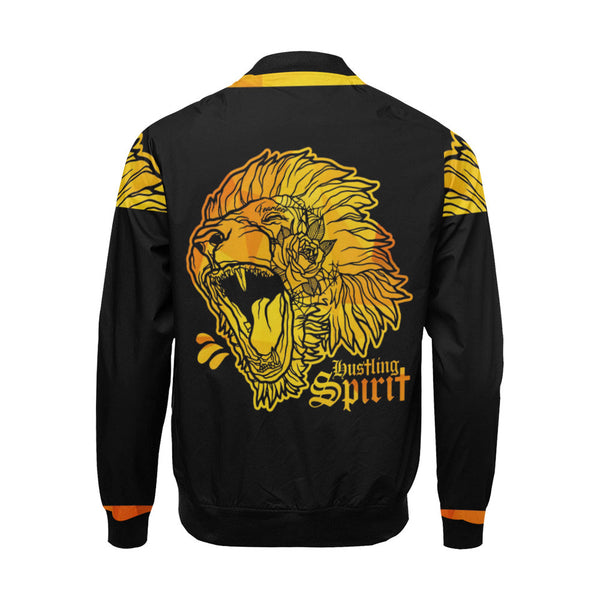 Fearless Lion Gold Unisex Flight Jacket