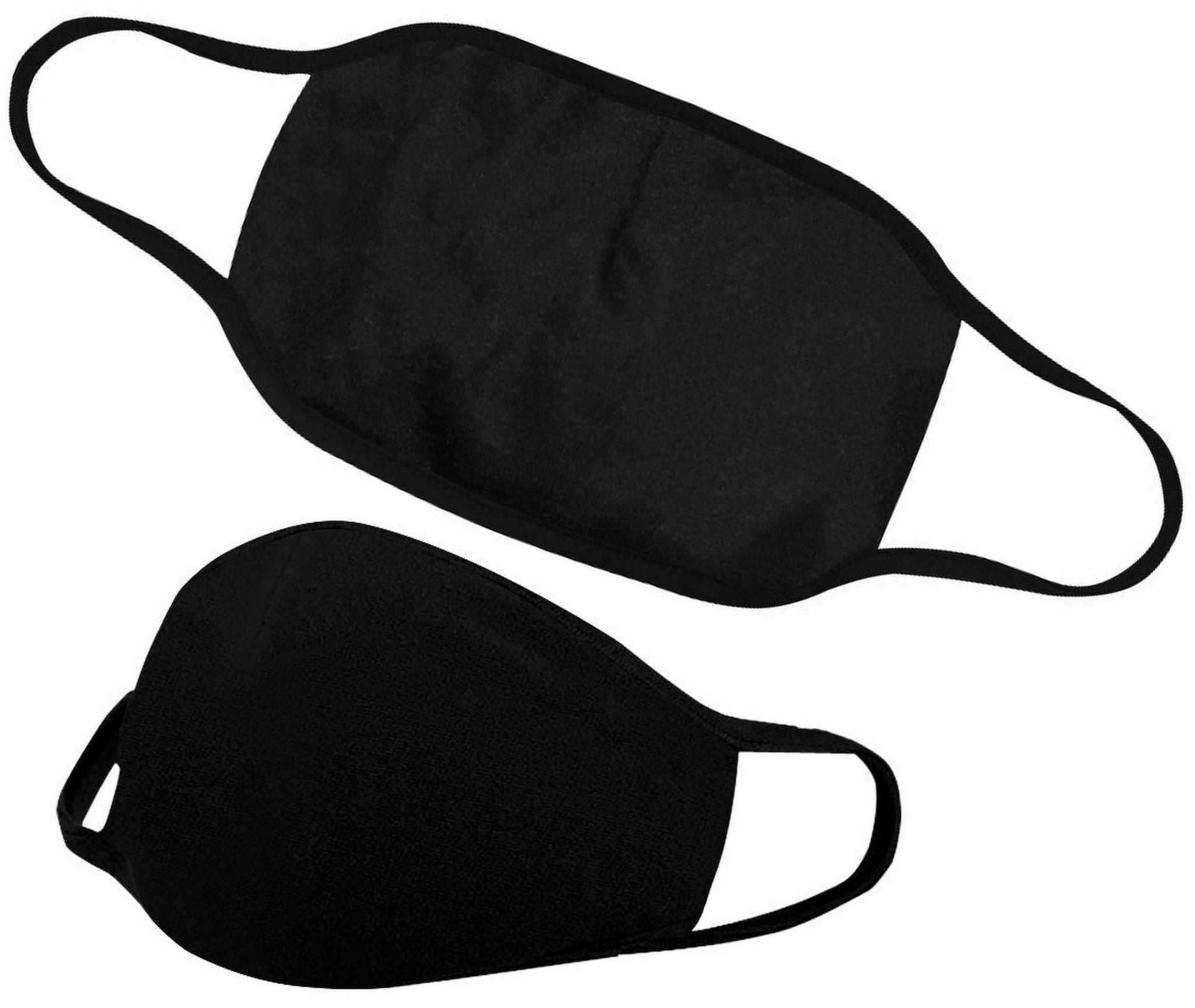 All Black Face Mask