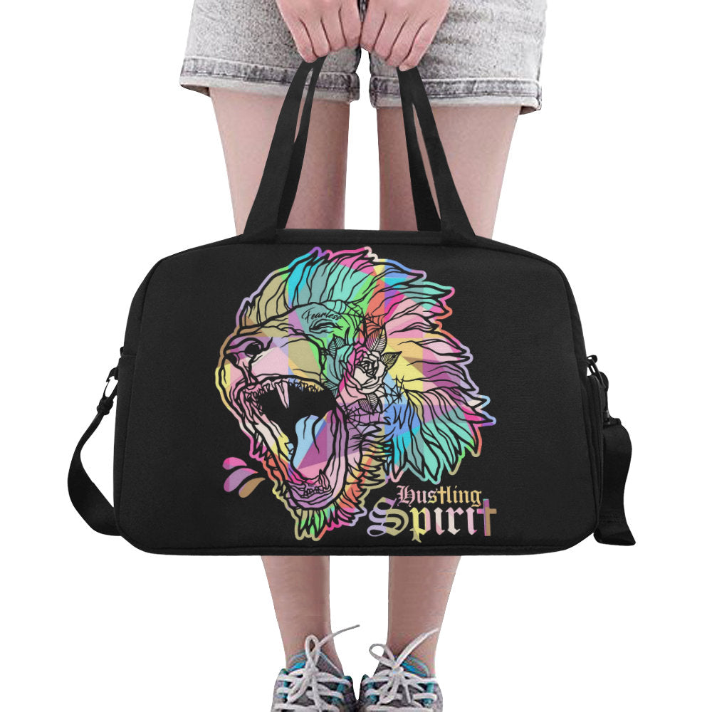 Fearless Lion Multi Color Gym-Travel Bag