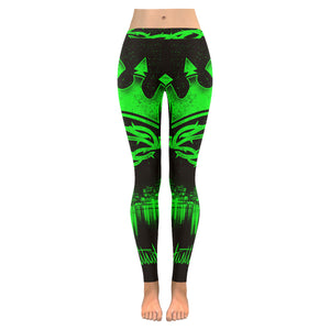 Crown HL Green Low Rise Leggings