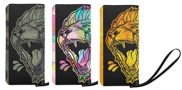 Fearless Lion Women's Clutch Purse