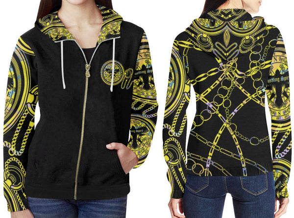 Compass Zip Up Hoody