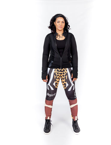 AΩ Animal Print Leggings