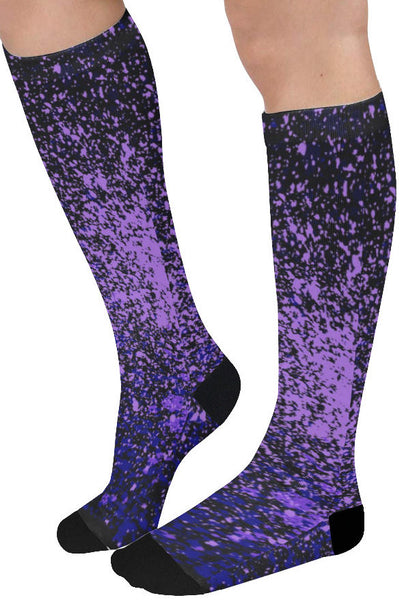 Purple Female Knee High Socks (Qty 1)