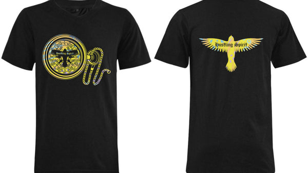 Compass V-Neck Unisex Adult T-Shirt