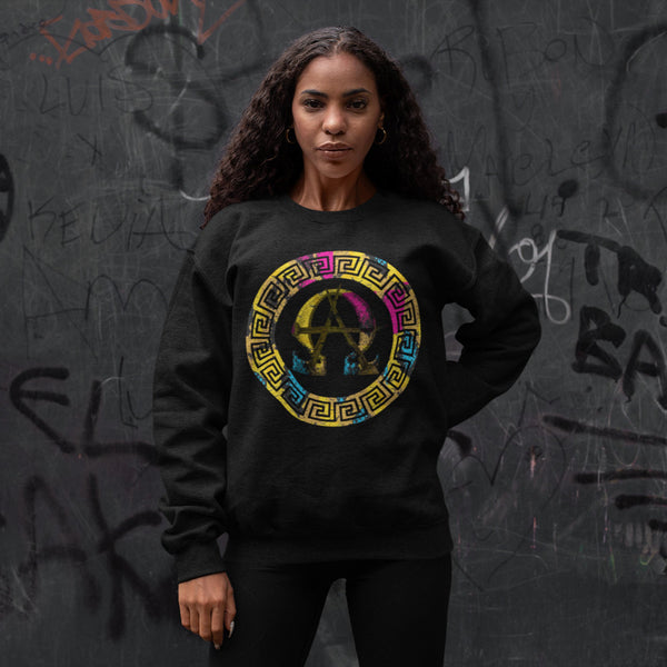 Alpha Omega Sweatshirt Snake Skin