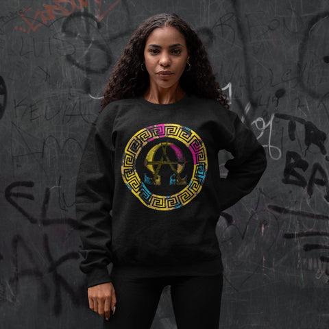 Alpha Omega Sweatshirt Snake Skin