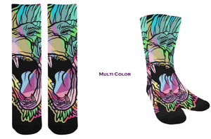 Fearless Lion Unisex Socks (1 Pair)