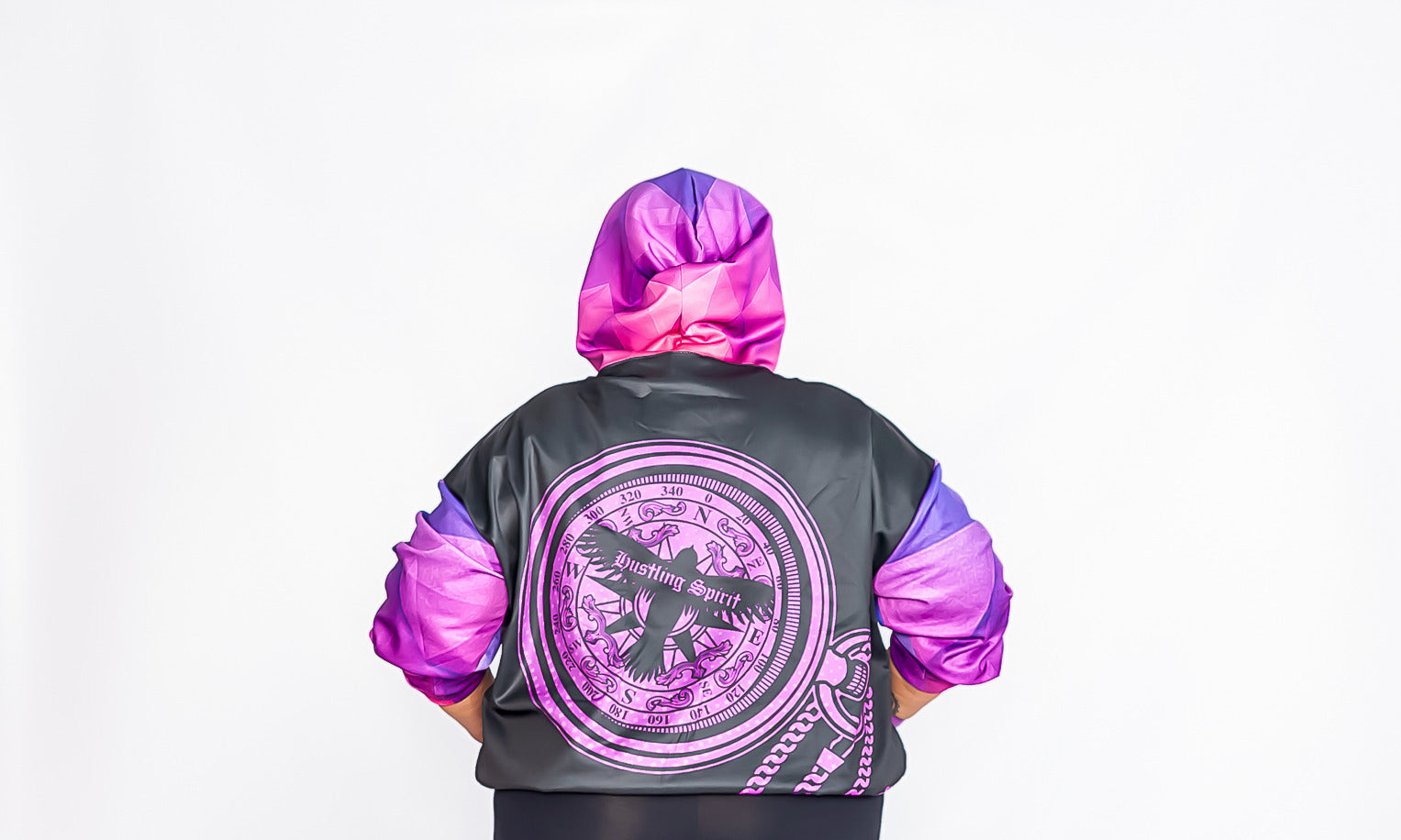 Compass Purple Hoodie