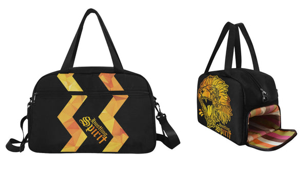 Fearless Lion Gold Gym-Travel Bag