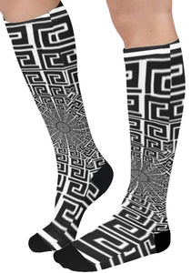 Raven Unisex Knee High Socks (Qty1)