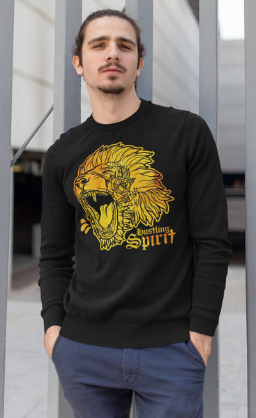 Fearless Lion Gold Classic Crewneck Sweatshirt